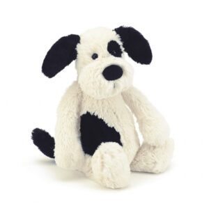 Bashful Black & Cream Puppy