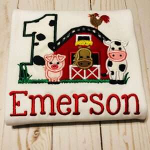 Barnyard Birthday Tee