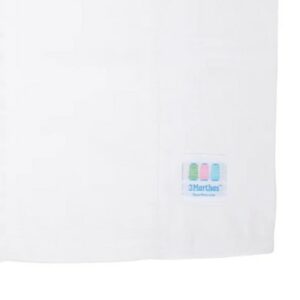 White Seersucker Burp Cloth