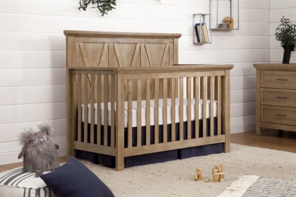 Emory Driftwood Crib Lifestyle