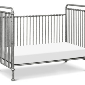 Vintage Silver 3 in 1 Metal Crib - Image 3