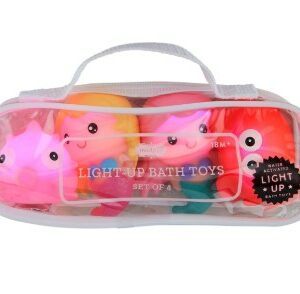 Mermaid Light-Up Bath Toy Set