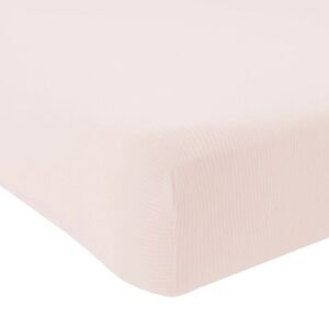 Kyte Baby Blush Ribbed Crib Sheet