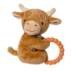 Hetty Highland Cow Teether Rattle