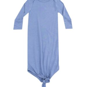 Country Blue Knotted Gown & Hat