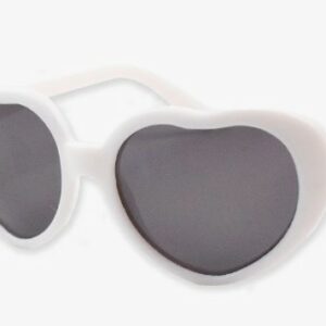 White Heart Sunglasses