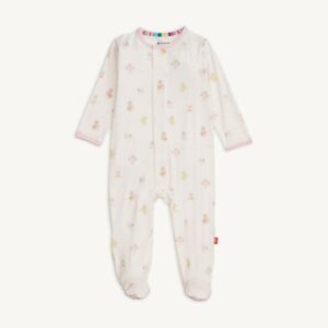 Pink Baby Beats Footie