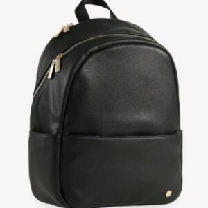 Skyline Backpack Black - Gold Hardware