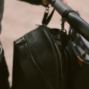 Skyline Backpack Black - Gold Hardware - Image 4