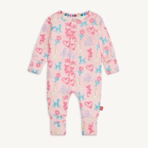 Pink Party Animals Glow in the Dark Coverall