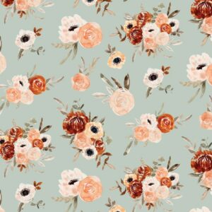 Kickee Pants Aloe Floral Ruffle Footie - Image 3