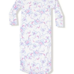 Ribbon Floral Fling Knotted Gown Set