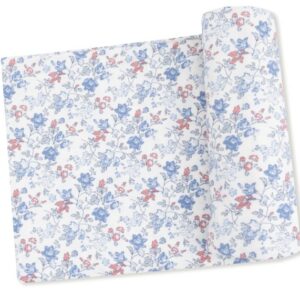 Country Girl Floral Swaddle Blanket - Image 1