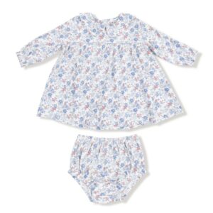 Country Girl Floral Collared Dress Set