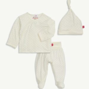 Cream Pin Dot Magnetic Take Me Home Set