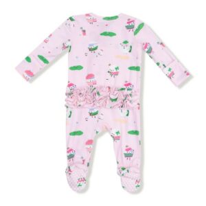 Golf Pro Pink Ruffle Footie - Image 2