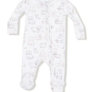 Neutral Pups Footie