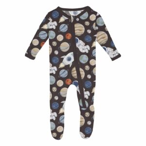 Kickee Pants Midnight Space Dream Footie