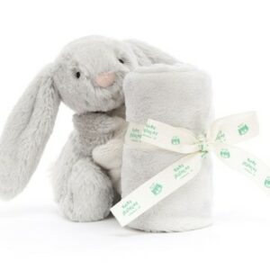 Bashful Bunny Soother - Silver - Image 1