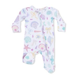 Beach Days Ruffle Footie