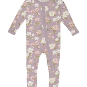 Kickee Pants Sweetpea Spring Floral Footie - Image 1