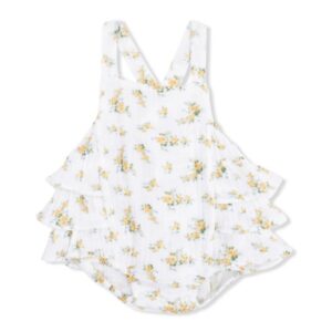 Sunshine Roses Ruffle Sunsuit - Image 1