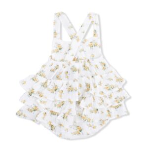 Sunshine Roses Ruffle Sunsuit - Image 2