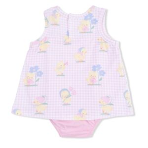 Vintage Spring Ducklings Bodysuit Dress - Image 2
