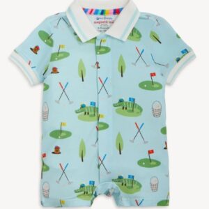 Gopher It Polo Short Romper - Image 1
