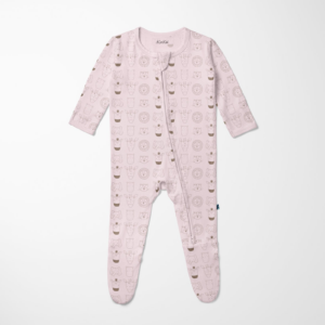 Kickee Pants Shrinking Violet Animal Footie - Image 1