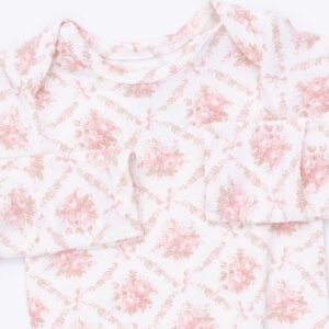 Rose Bow Lattice Knot Gown & Headband Set - Image 3