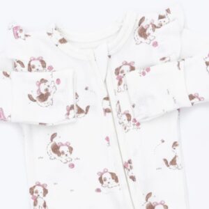 Pink Explorer Puppy Footie