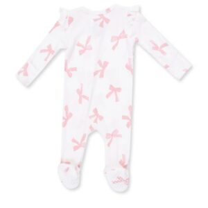 Pretty Pink Bows Footie - Image 2