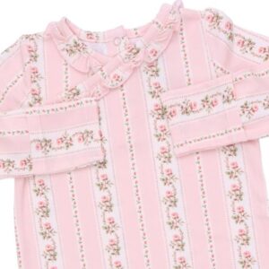 Antoinette Stripe Kimono Gown Set - Image 3