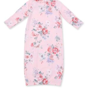 Painterly Rose Kimono Gown Set - Image 3