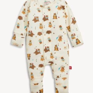 Beary Silly Magnetic Convertible Coverall - Image 3