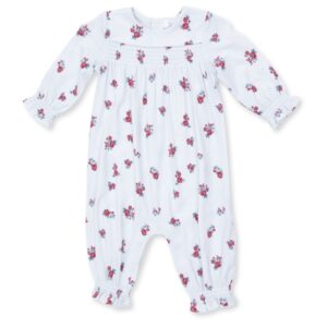 Alyssa Floral Smocked Romper - Image 1