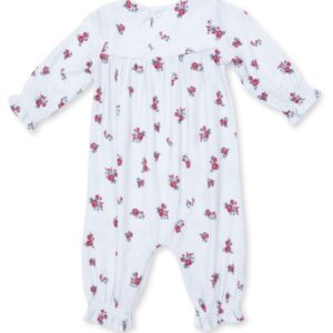 Alyssa Floral Smocked Romper - Image 2