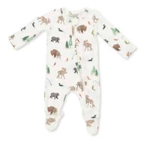 Northern Woodland Animals Footie